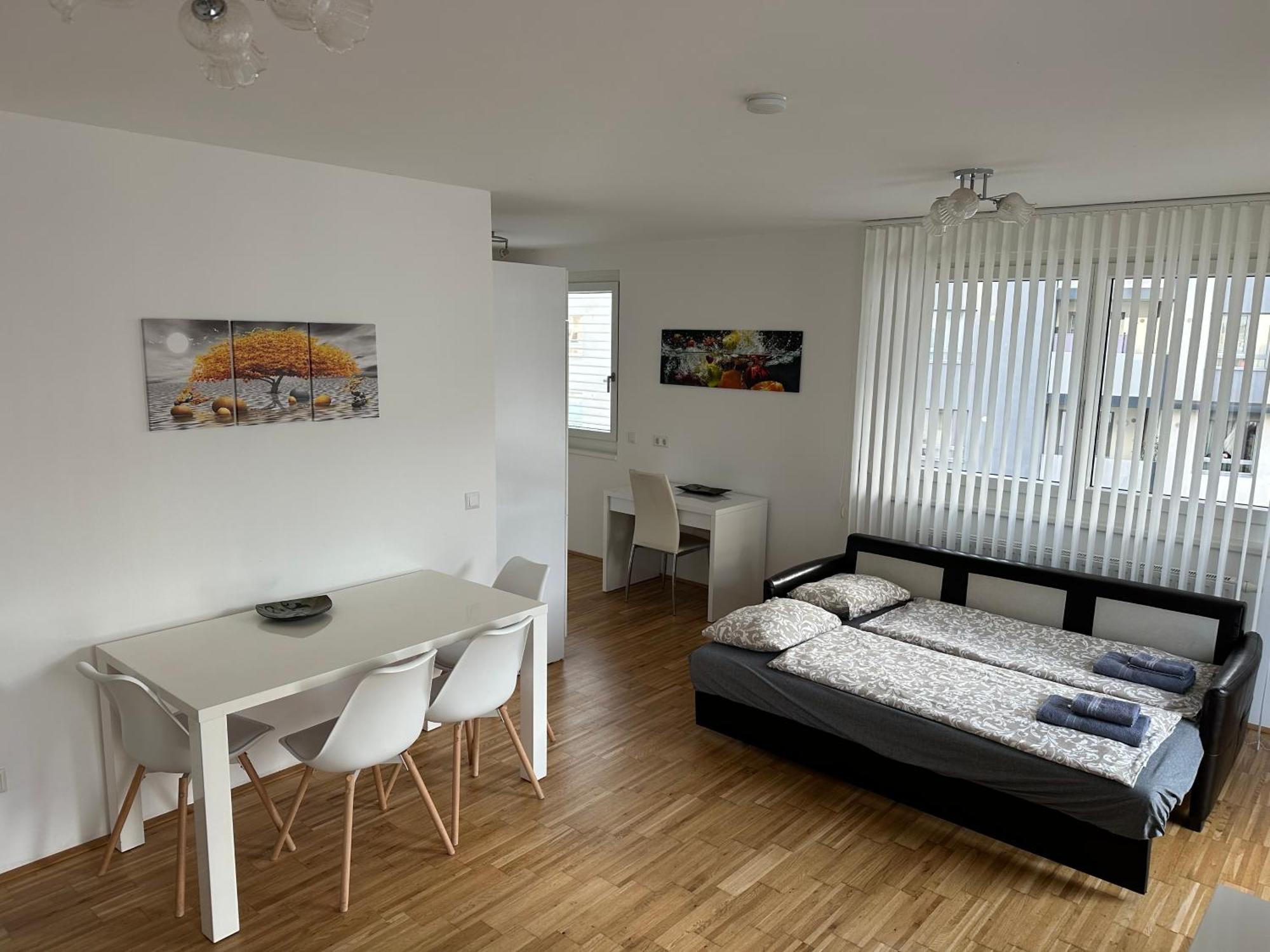 Hauptbahnhof Ferienwohnung Am Park Vídeň Exteriér fotografie